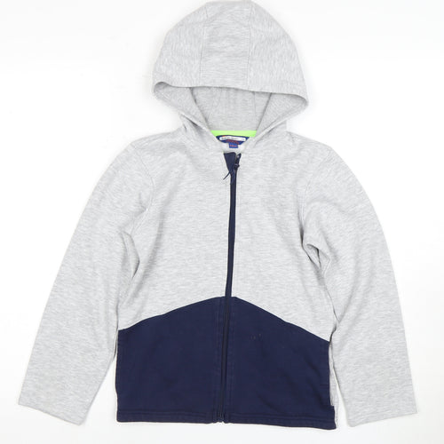 Mountain Warehouse Boys Grey Full Zip Hoodie 9-10 Years