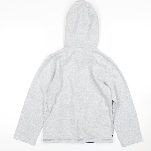 Mountain Warehouse Boys Grey Full Zip Hoodie 9-10 Years