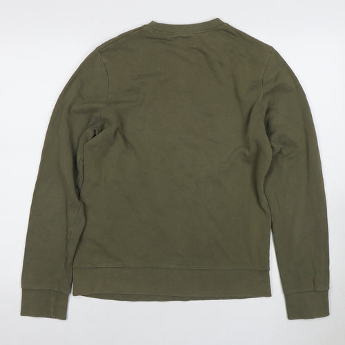 Jack & Jones Men's Green Pullover Sweatshirt, Size: L