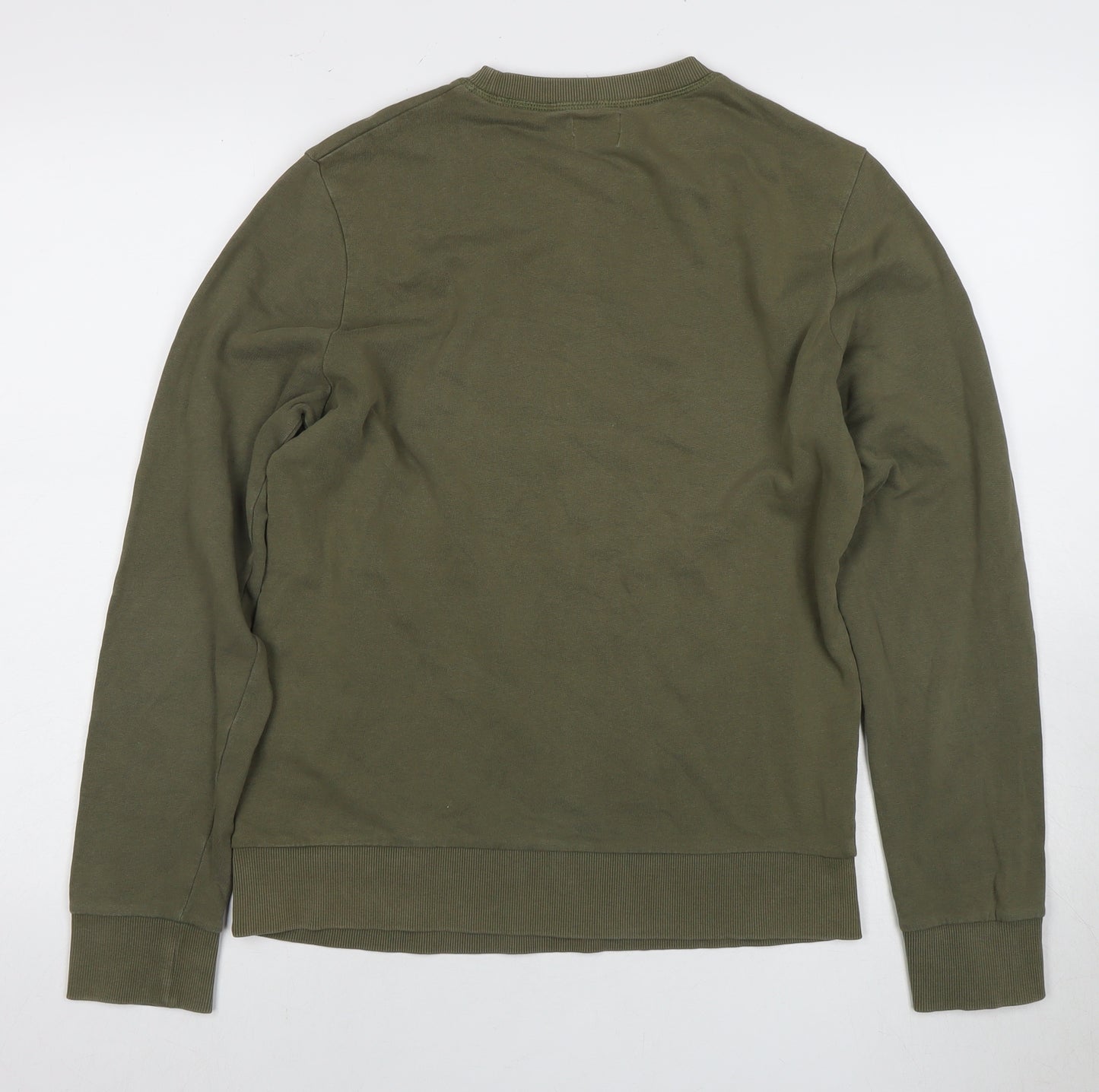 Jack & Jones Men's Green Pullover Sweatshirt, Size: L