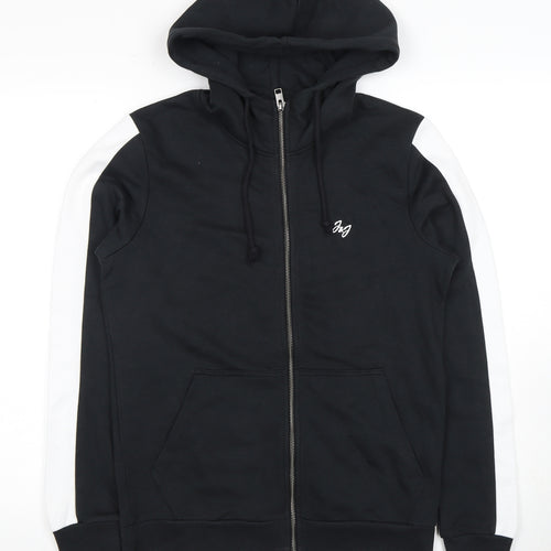 Jack & Jones Men's Black XS Full Zip Hoodie