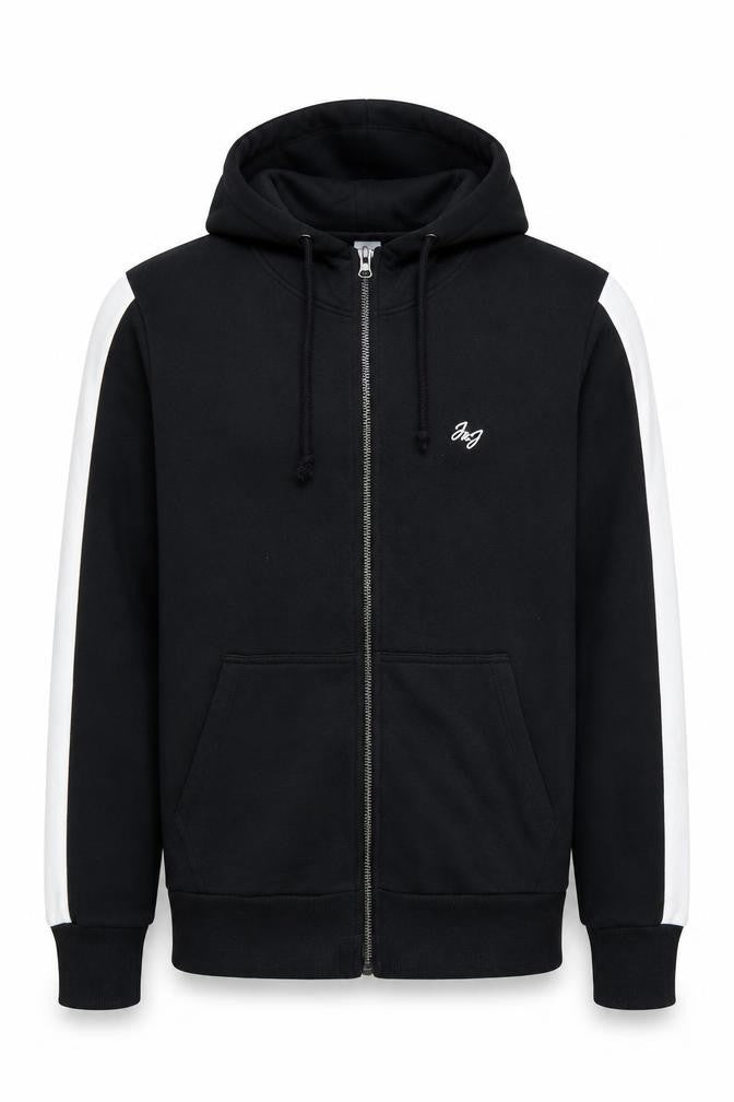 Jack & Jones Men's Black XS Full Zip Hoodie