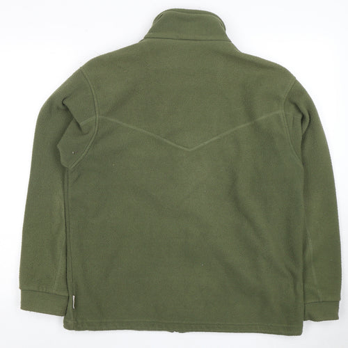 Regatta Mens Green Fleece Jacket S Full Zip Outdoor