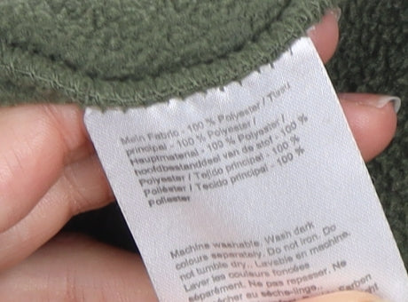 Regatta Mens Green Fleece Jacket S Full Zip Outdoor