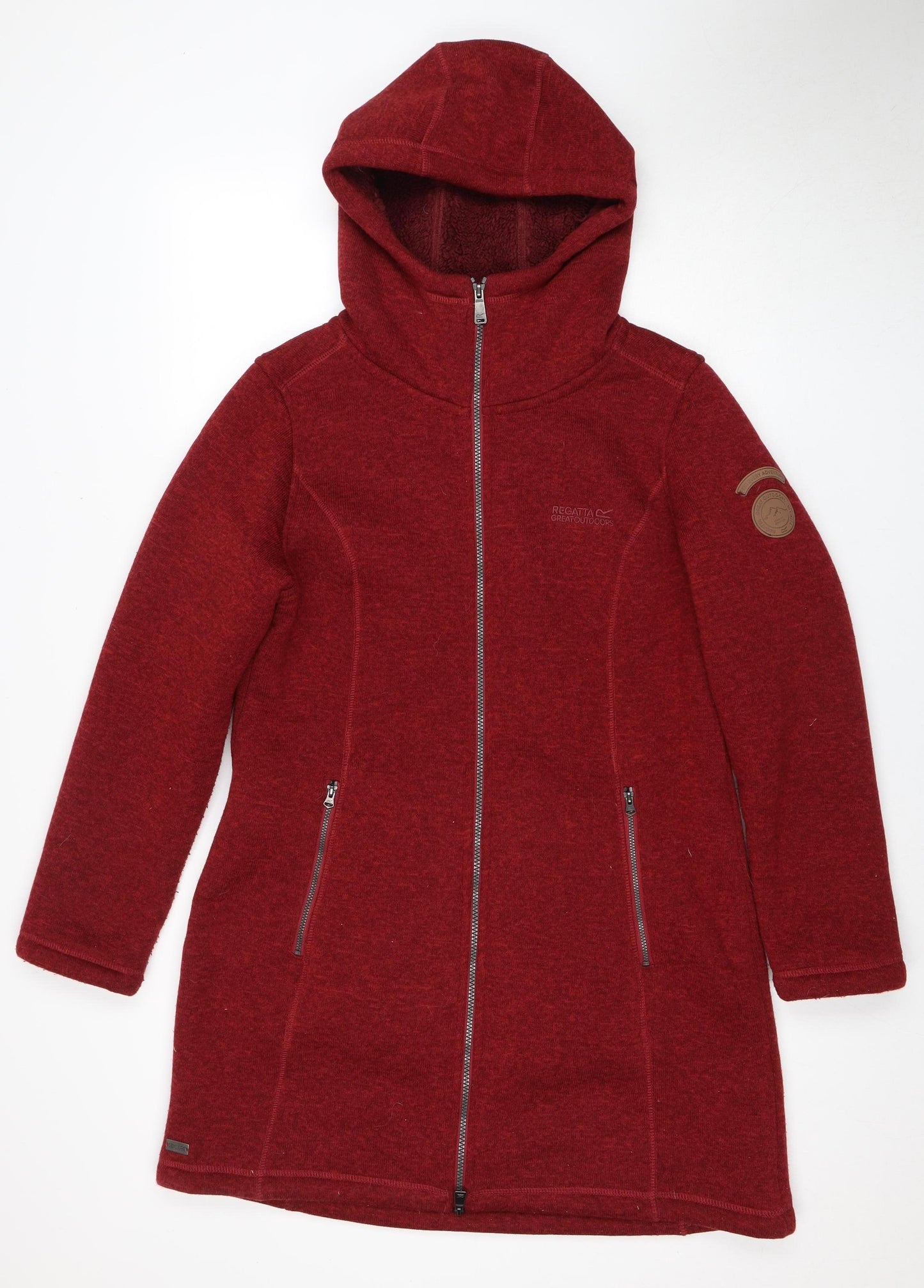 Regatta Women's Red Hooded Jacket Size 14