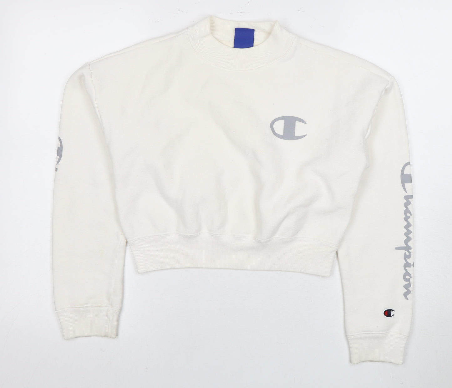 Champion Women's Ivory Pullover Sweatshirt M