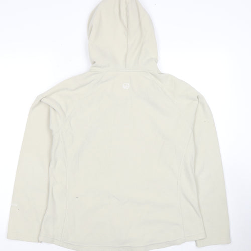 Peter Storm Women's Beige Full Zip Hooded Jacket Size 16