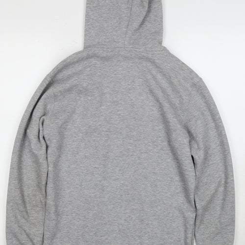 Gym King Men's Grey Full Zip Hoodie S