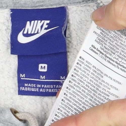 Nike Men's Grey M Pullover Hoodie