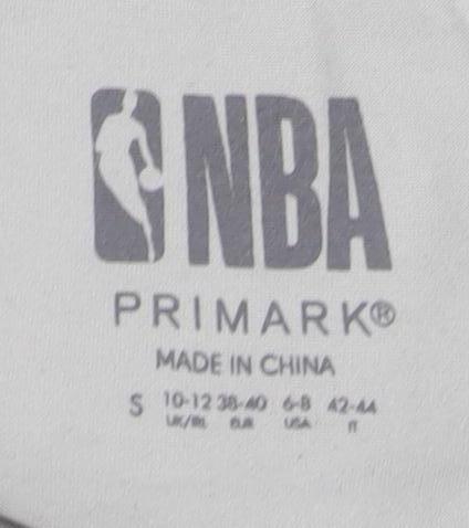 Primark Women’s Grey Cropped T-Shirt Size 10