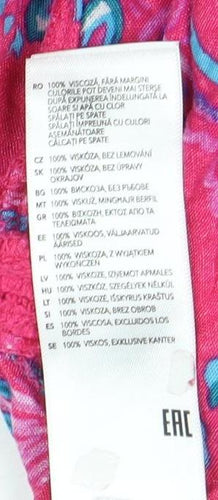 Oddam Women's Multicoloured Floral Halter Dress - L