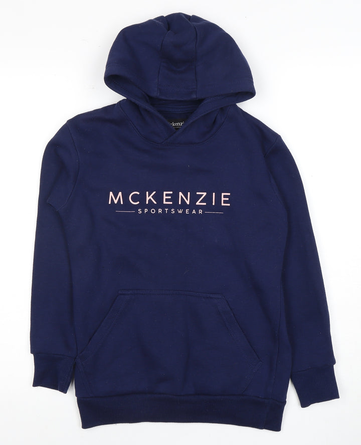 McKenzie Girls Blue Pullover Hoodie 12-13 Years