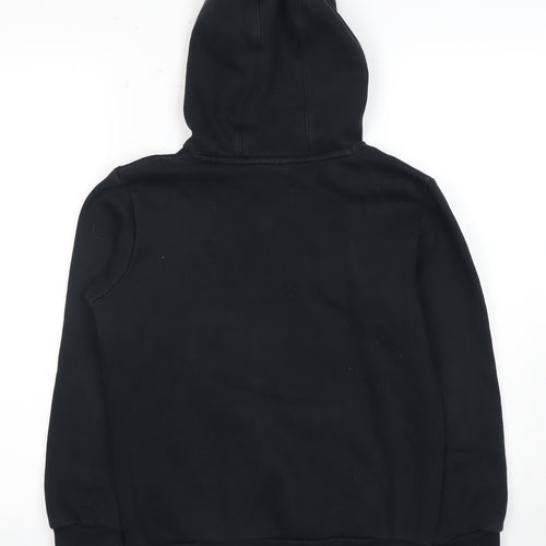 Puma Boys Black Hoodie, 11-12 Years, Pullover, Logo, Hooded