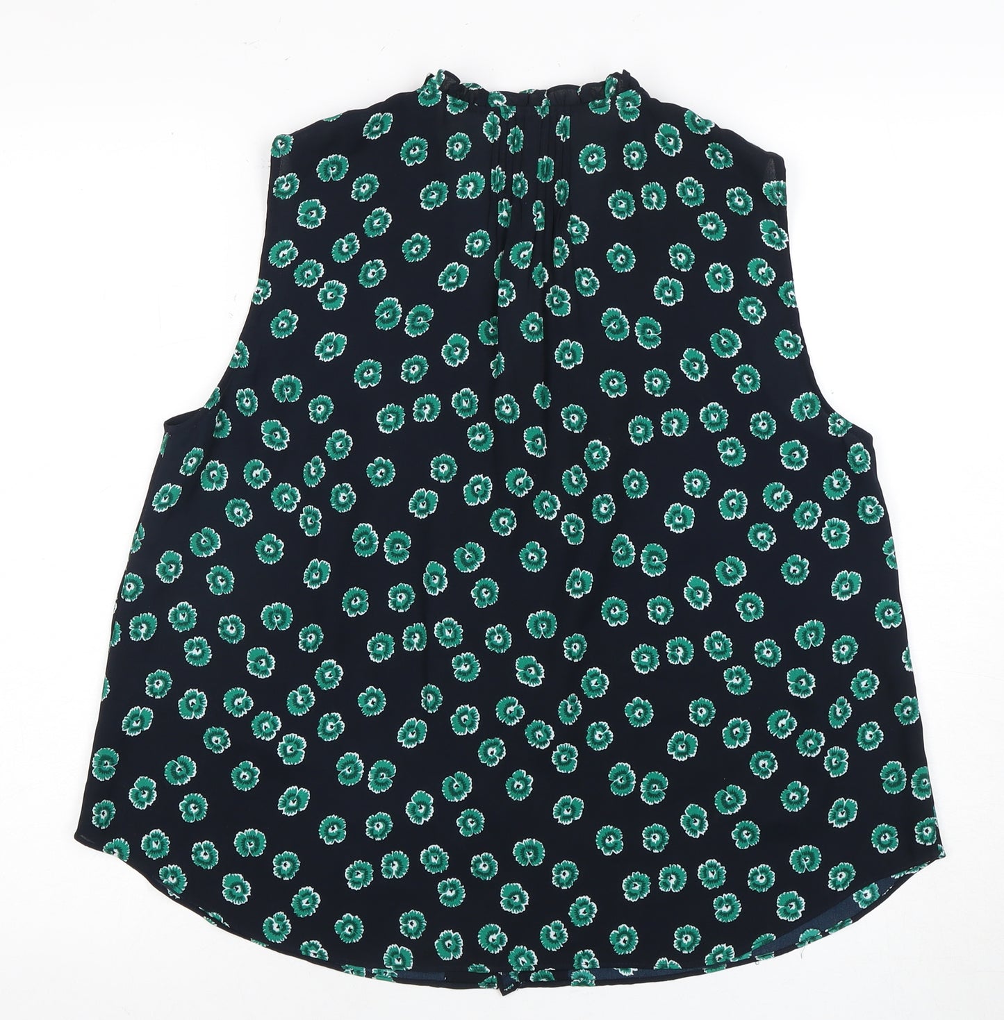 Whistles Women’s Floral Blouse, UK 14, Sleeveless