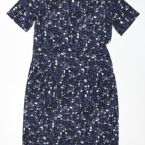 Jigsaw Women's Multicoloured L Midi Sheath Dress