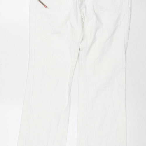 Diesel Women's White Straight Jeans Size 2