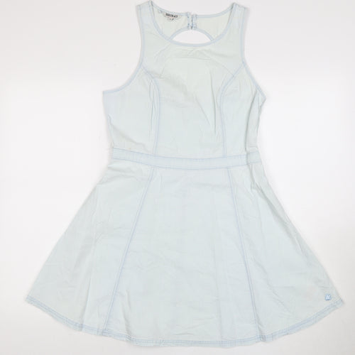 SoulCalCo Women's Blue Fit & Flare Dress Size 12