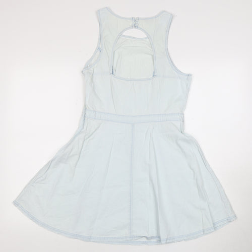 SoulCalCo Women's Blue Fit & Flare Dress Size 12