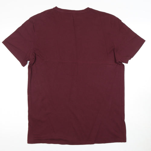 Jack & Jones Men’s Red XL Regular Fit T-Shirt