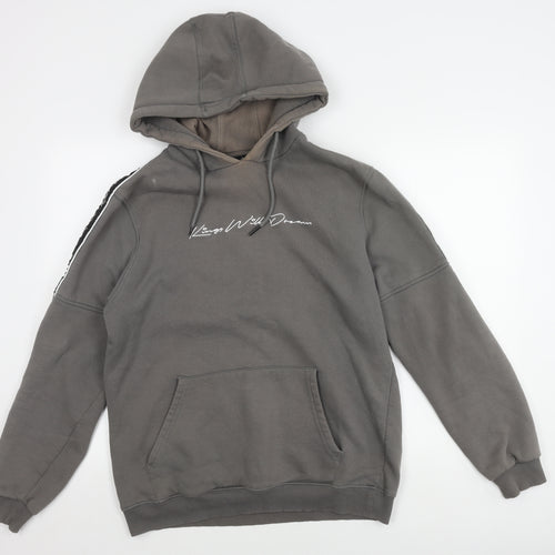 Kings Will Dream Men's Grey Logo Pullover Hoodie L