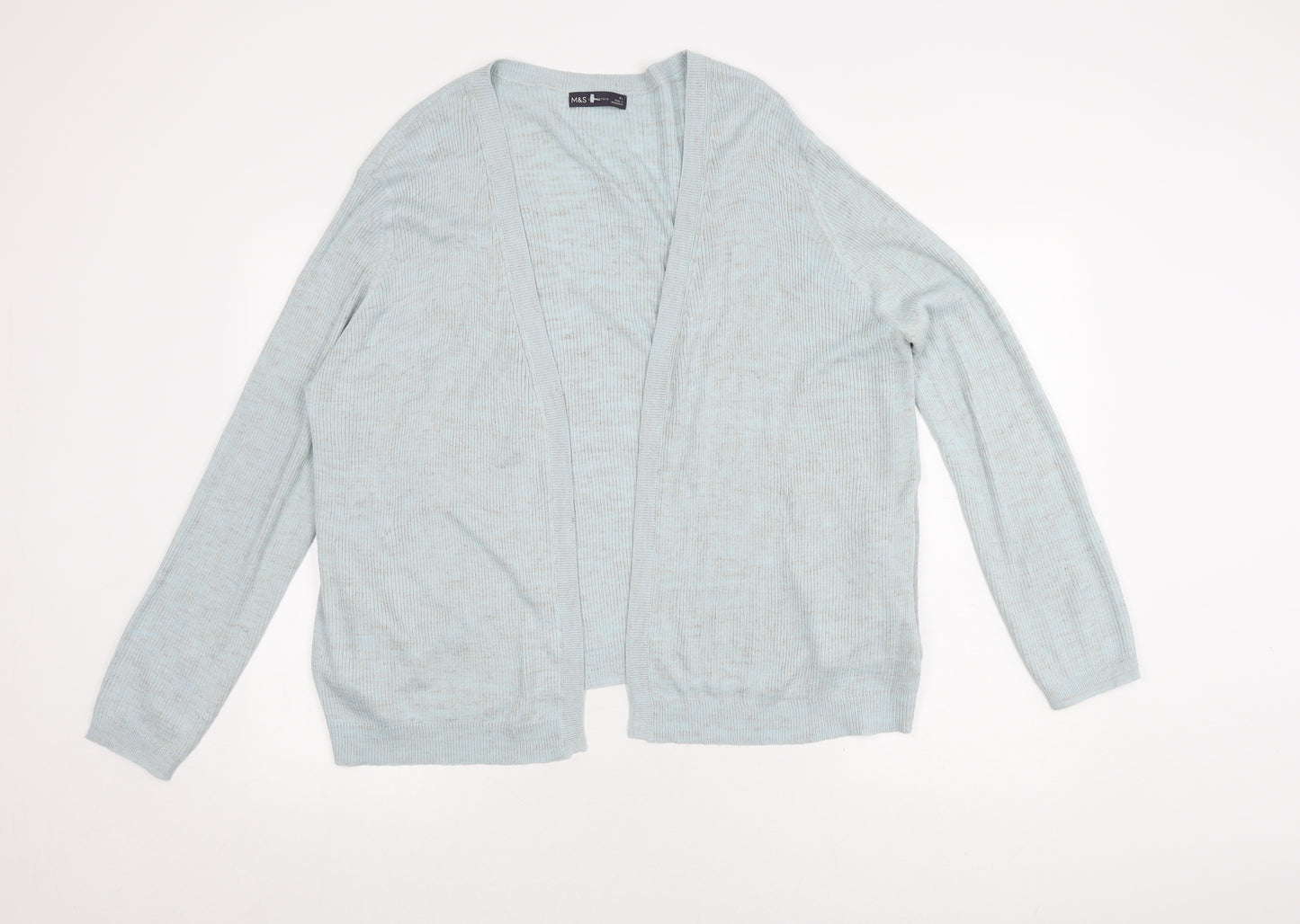 Marks and Spencer Women's Blue Cardigan XL