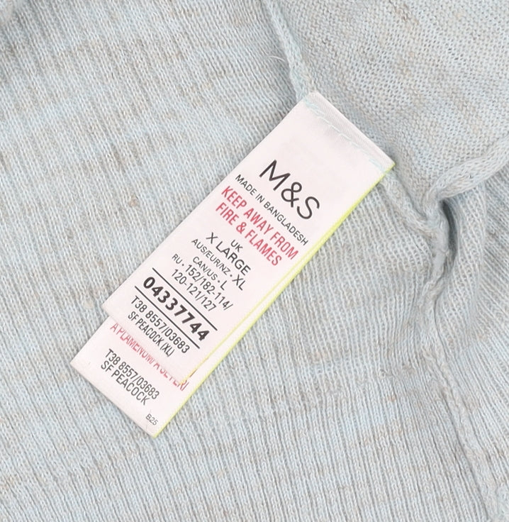 Marks and Spencer Women's Blue Cardigan XL