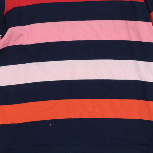 Oasis Women's Multicoloured Striped Pullover Jumper M