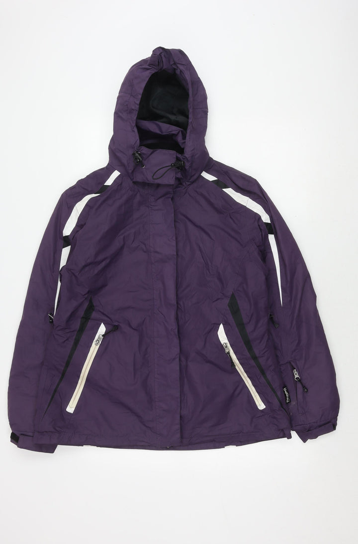 Crane Women's Purple Mid-Length Jacket L