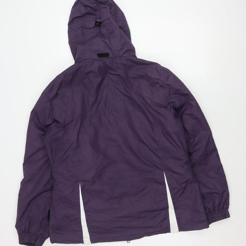 Crane Women's Purple Mid-Length Jacket L