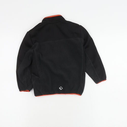 Regatta Boys Black Basic Jacket, 3-4 Years, Full Zip Outdoor