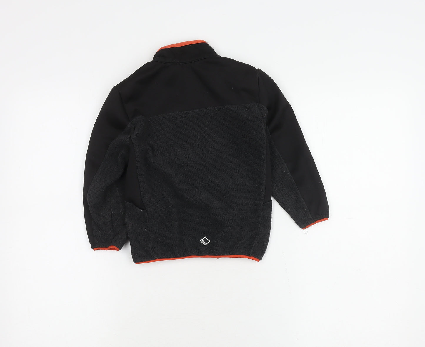 Regatta Boys Black Basic Jacket, 3-4 Years, Full Zip Outdoor