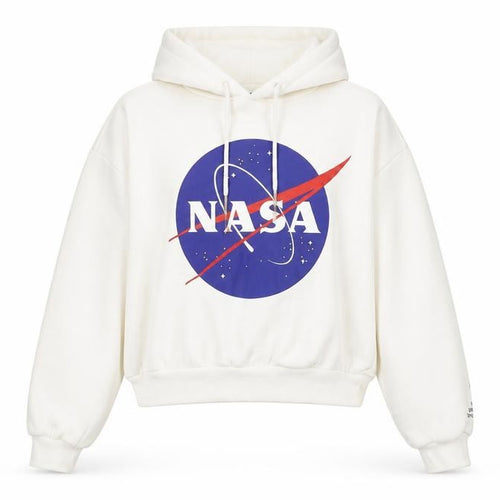 H&M Women's White NASA Graphic Hoodie - XS