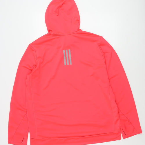 Adidas Men's Red XL Pullover Hoodie