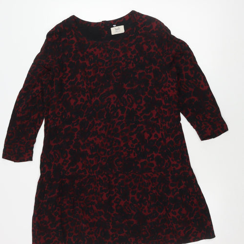 Hush Red Animal Print Women's Dress Size 8