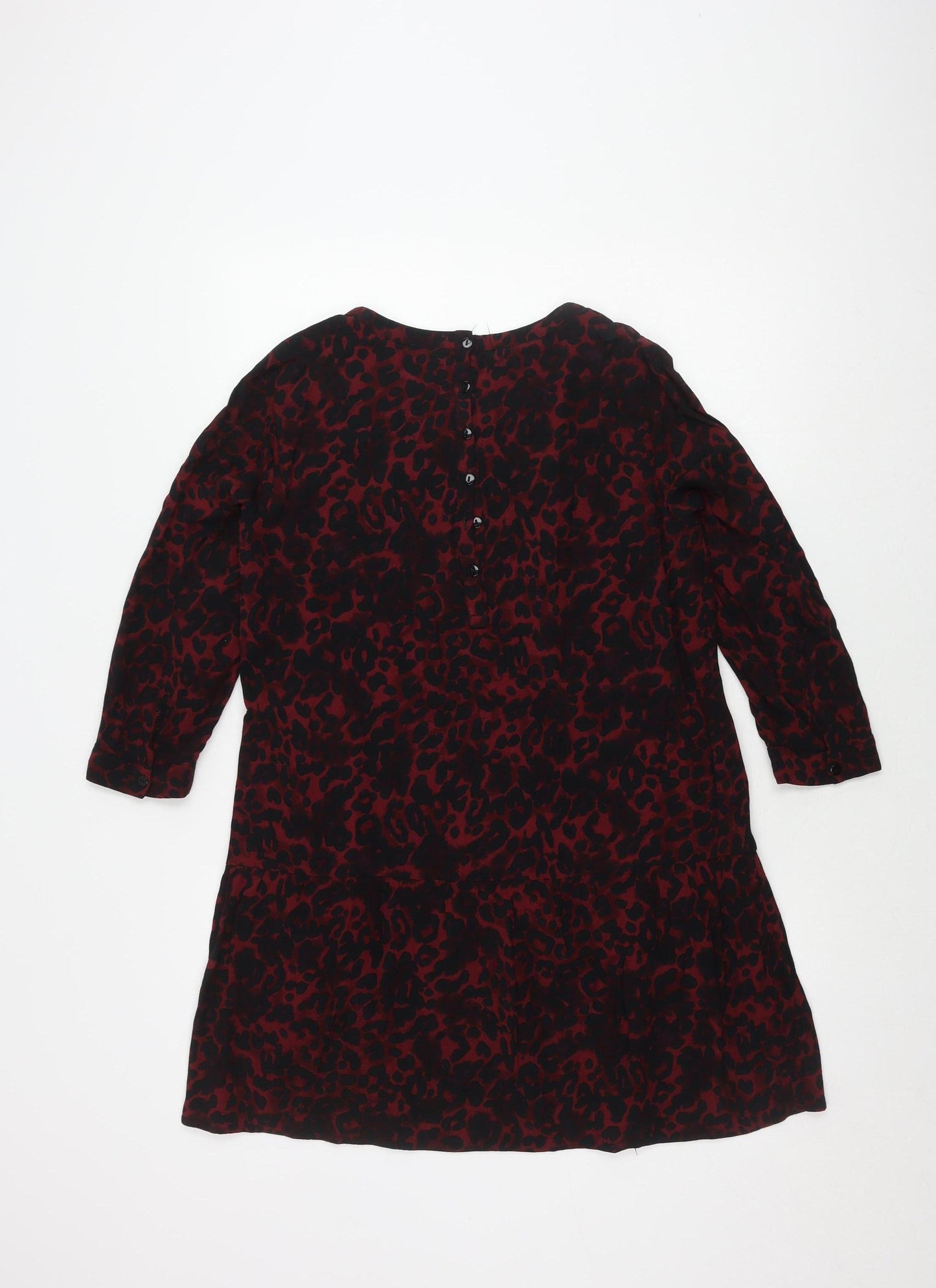 Hush Red Animal Print Women's Dress Size 8