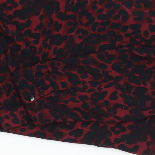 Hush Red Animal Print Women's Dress Size 8