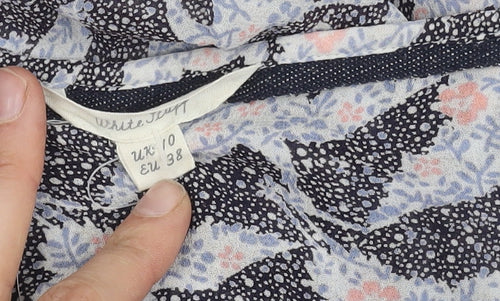 White Stuff Women's Multicoloured Floral Blouse, Size 10