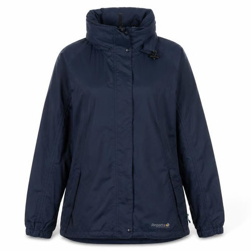 Regatta Women's Blue Waterproof Rain Coat Size 10