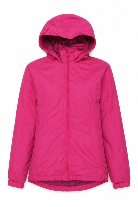 Front view of Peter Storm Women's Pink Hooded Jacket, size 12