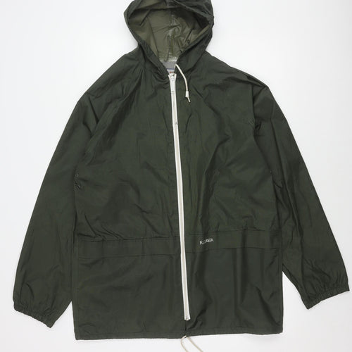 Regatta Men's Green Waterproof Hooded Jacket L