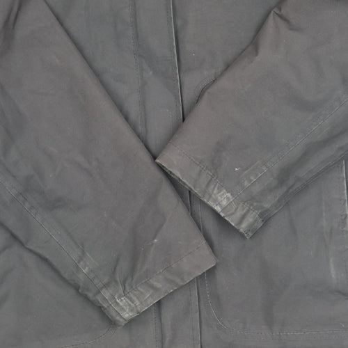 Peter Storm Women's Black Hooded Waterproof Jacket Size 12