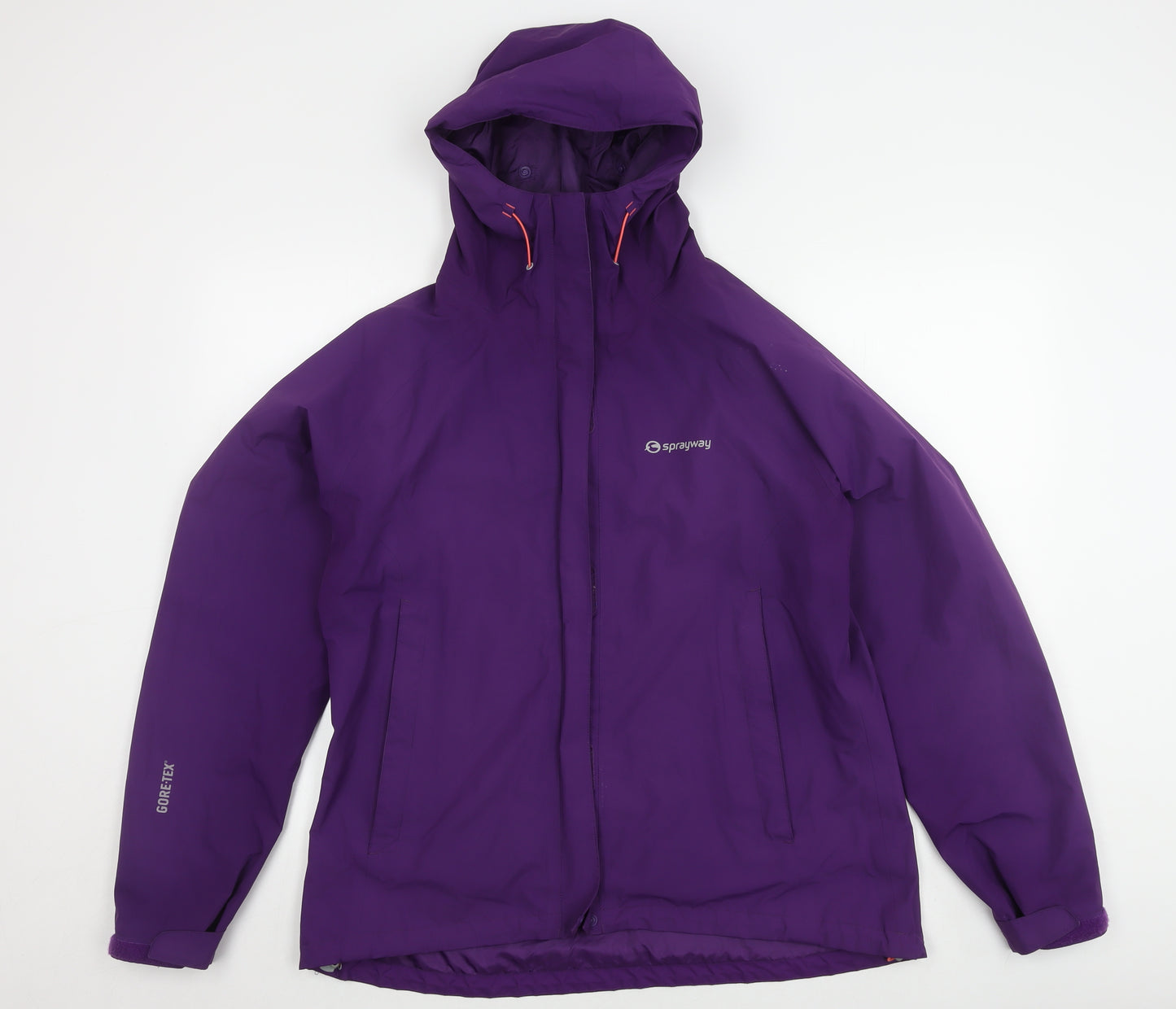 Sprayway Women's Purple Waterproof Rain Jacket, Size 16