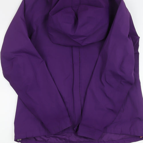 Sprayway Women's Purple Waterproof Rain Jacket, Size 16