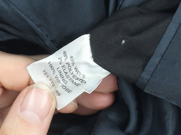 Moss Blue Men's Blazer, Size 42, Formal Two-Button