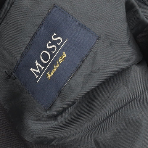 Moss Blue Men's Blazer, Size 42, Formal Two-Button