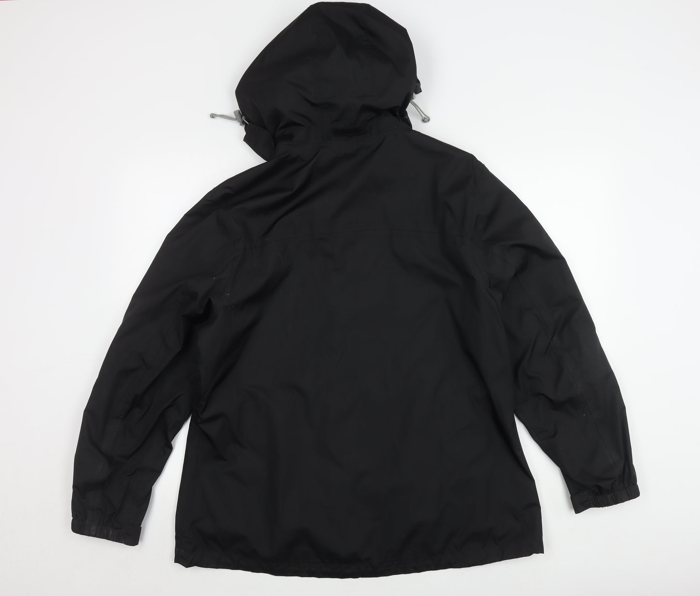 Peter Storm Women's Black Rain Jacket, Size 16, Waterproof