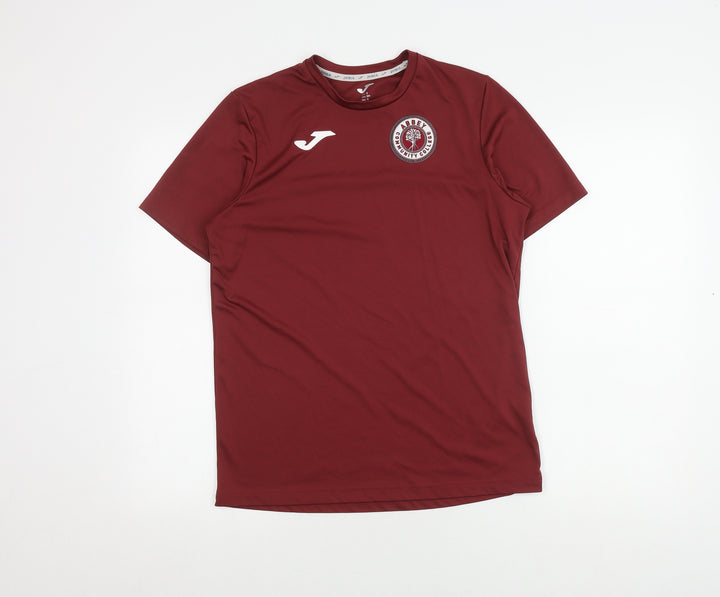 Joma Men's Red S Athletic T-Shirt Jersey Logo