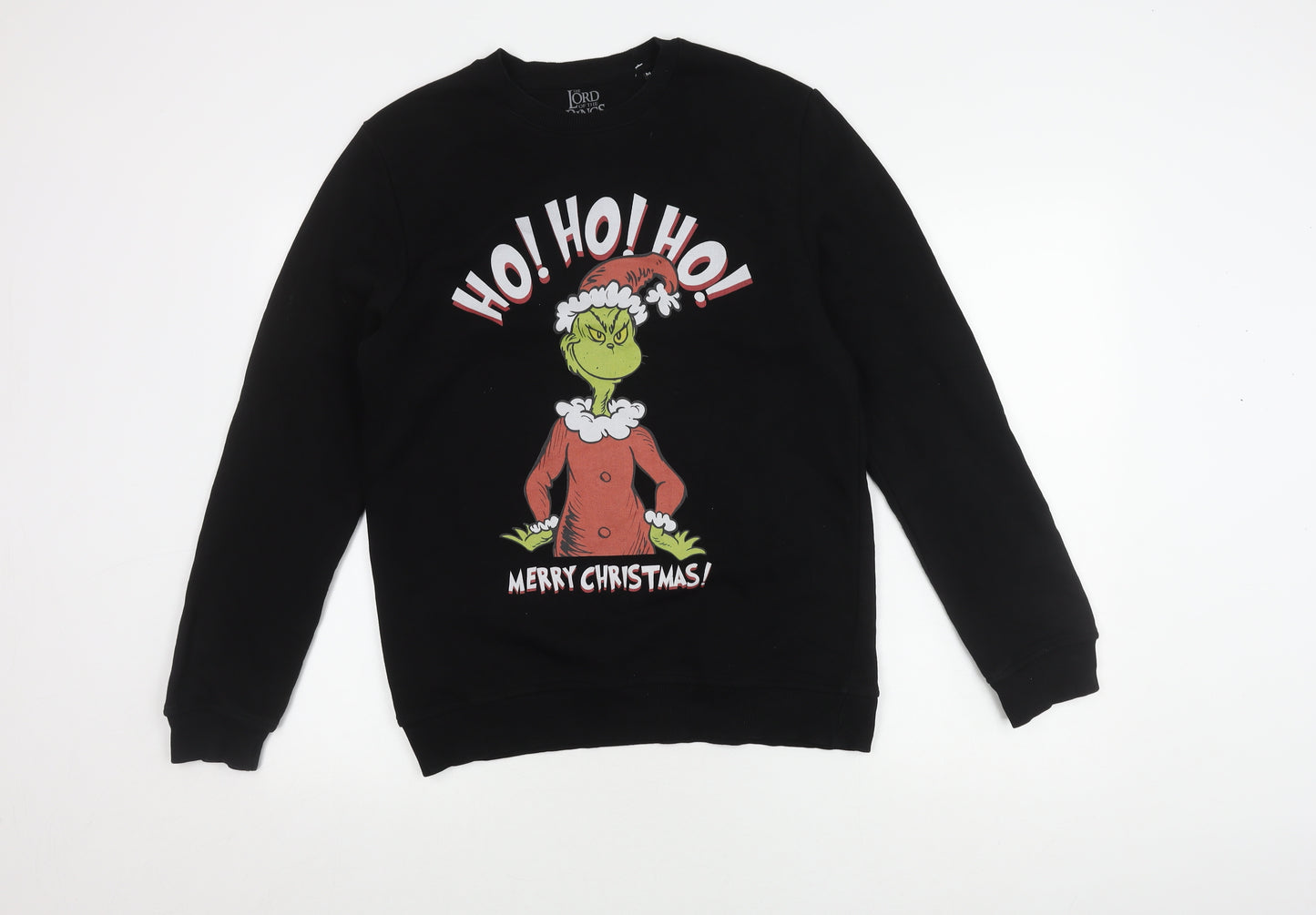 The Lord of the Rings Men's M Black Christmas Sweatshirt