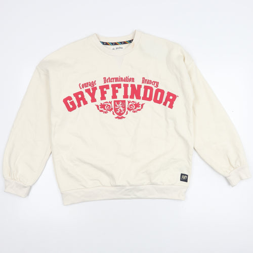 Marks and Spencer Girls Ivory Harry Potter Sweatshirt - 14 Years