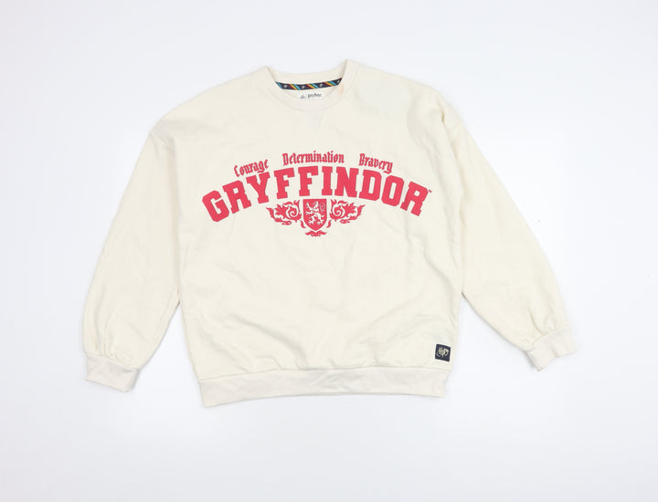 Marks and Spencer Girls Ivory Harry Potter Sweatshirt - 14 Years